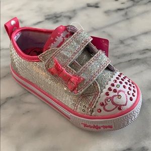 skecher “twinkle toes” light up sneakers